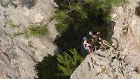 Adrenaline rush, in the gorge of Agia Eirini!|||||