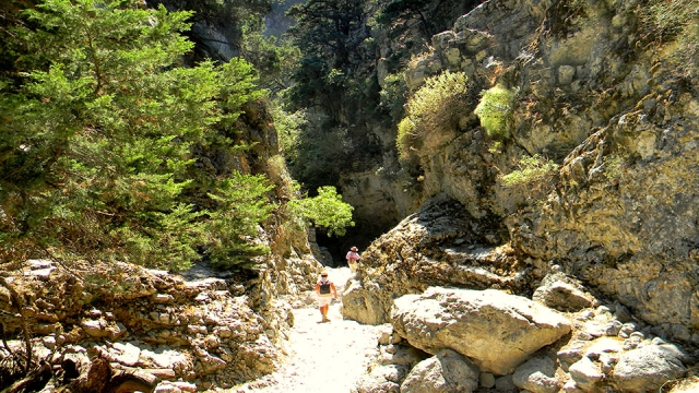 Imbros, the second most popular gorge of Crete