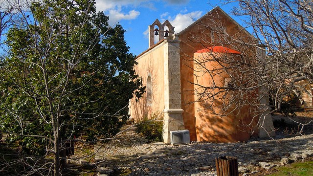 The church of Karydi Monastery