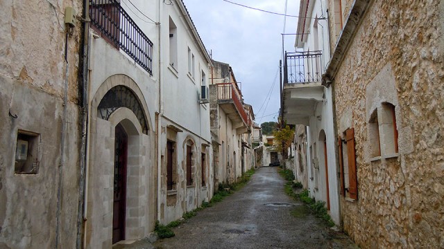 The beautiful narrow lanes of Vamos