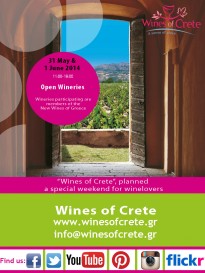 Open Cretan Wineries Days 31/5 - 1/6