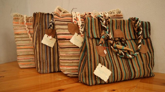 The modern bags of Angeliki (Kurelu creations, Pyrgos)