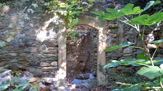 One of the haunted stone made watermills